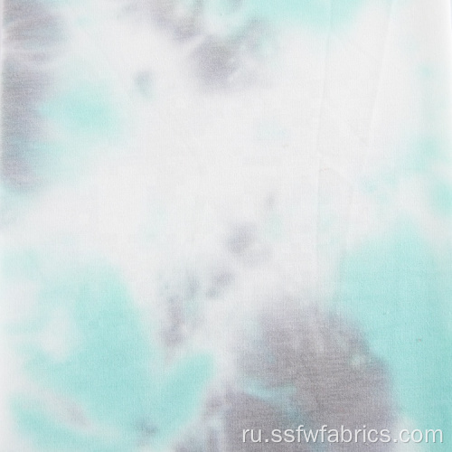 TR Spandex Tie-dye French Terry